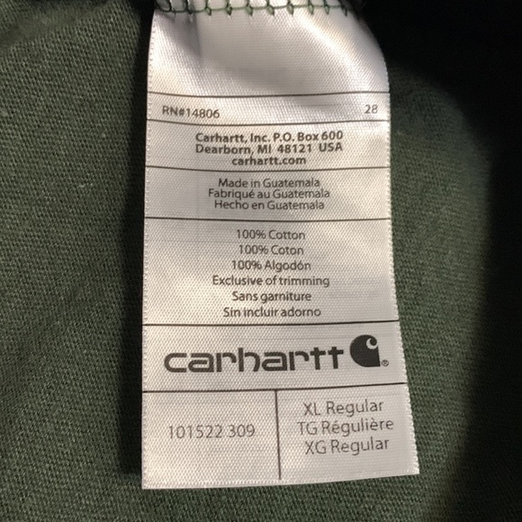 NWOT Carhartt Men’s T-shirt - Picture 5 of 6